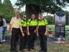 The annual event fought crime through community engagement with food, games and music designed to 'give crime a going away party.'