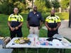 The annual event fought crime through community engagement with food, games and music designed to 'give crime a going away party.'