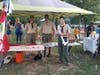 The annual event fought crime through community engagement with food, games and music designed to 'give crime a going away party.'