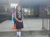 Sunny Rose Mainiero started first grade in Summit. She was nervous but eager to meet her new teacher and classmates and see her new school. Her new teacher has a therapy dog in the classroom.
