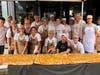 The culinary creation was part of their one-year anniversary celebration.