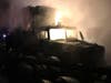 A structure fire destroyed the garage of a Summit Avenue home. 
