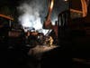 A structure fire destroyed the garage of a Summit Avenue home. 