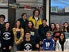 Students in Cathy Luis’s Comparative Religions course at Westfield High School create graphic designs to promote religious tolerance during the Week of Respect.