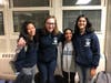 C Team- Carissa Wehring, Captain Siena Cooney, Sara Paul, Amudha Krishnan