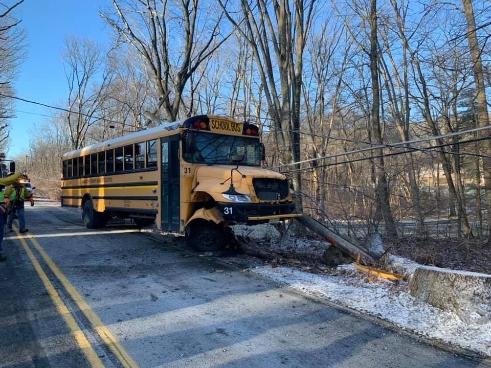 No students were injured, according to officials. JCP&L customers in Washington Township and Chester were affected.