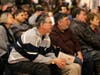 A group of Morris County residents listen to the speakers
