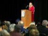 Freeholder Director Deborah Smith addresses the Unity Rally