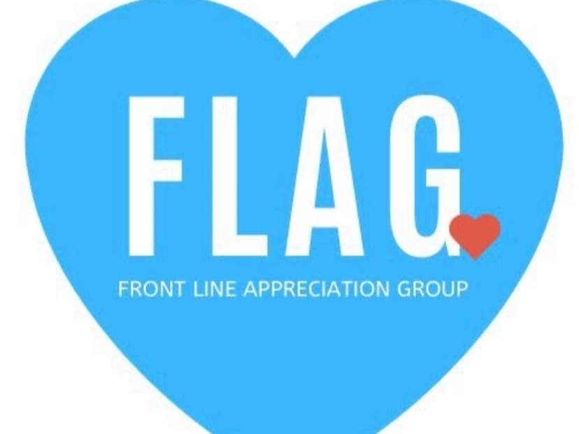 Front Line Appreciation Group (FLAG) is collecting money and meals for care providers. 
