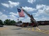 Residents, emergency personnel, and the police department came together to welcome home a community member.