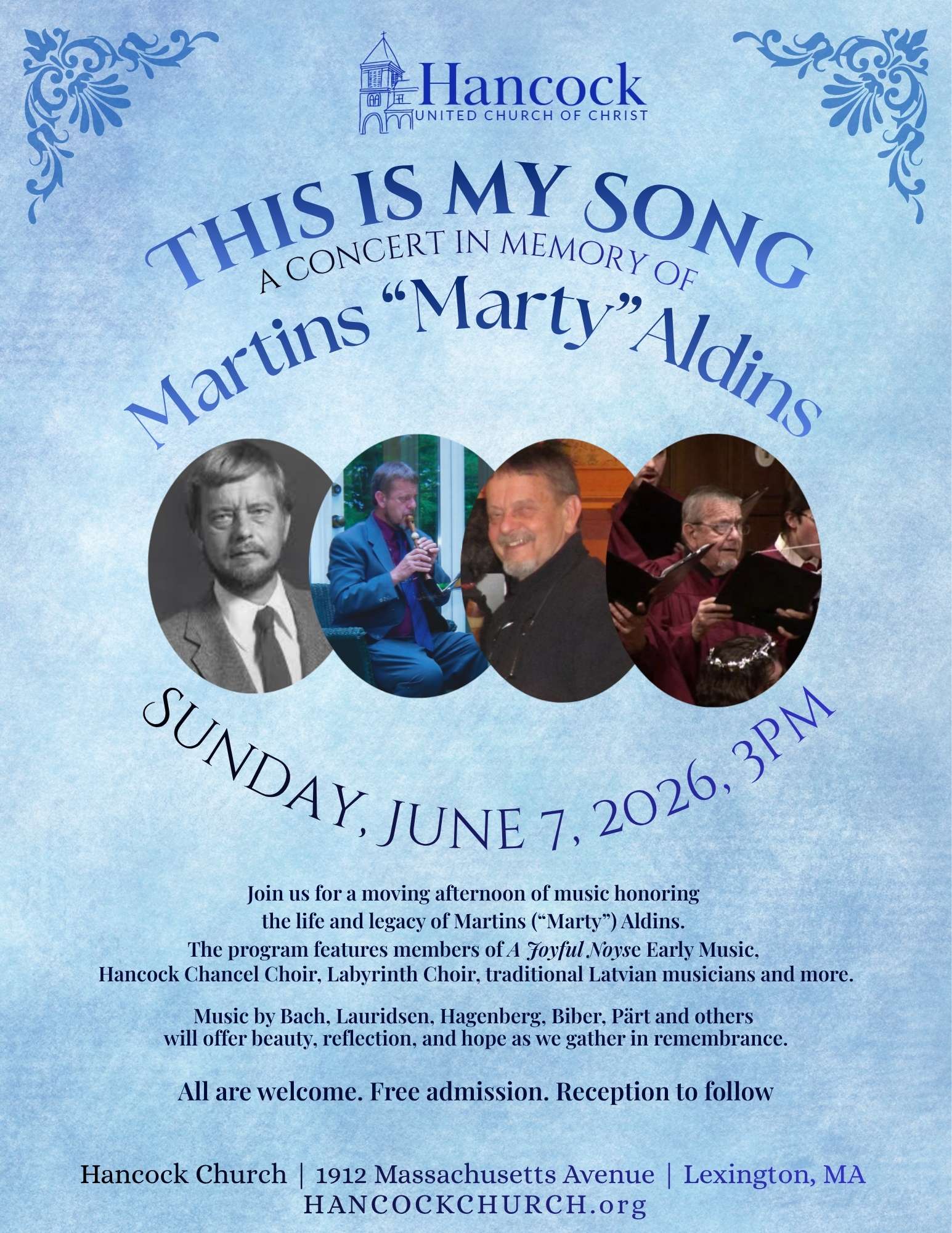 This Is My Song: A Concert In Memory Of Martins "Marty" Aldins