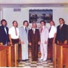 Guilford Baptist Pastor Clemens and Elders 1970s