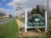Stephens City Welcome Sign on Route 11.
