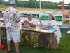 Loudoun Music Festival in Ashburn, Volunteers; Roberta on left, the late Joy Trickett on right