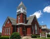 Stephens City United Methodist Church was first built as a log cabin in 1789 and then rebuilt in 1827, 1882 and 1913.