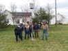 One of ten Martin Condominiums erected on HOA common ground. Nest building begins about four to six weeks after Martins arrive at their final breeding site. 