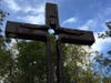 33 foot high Crux Gloria during an October afternoon in Purcellville.