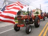 Tractor entries are always a crowd favorite on Main Street at the Newtown Heritage Festival parade.