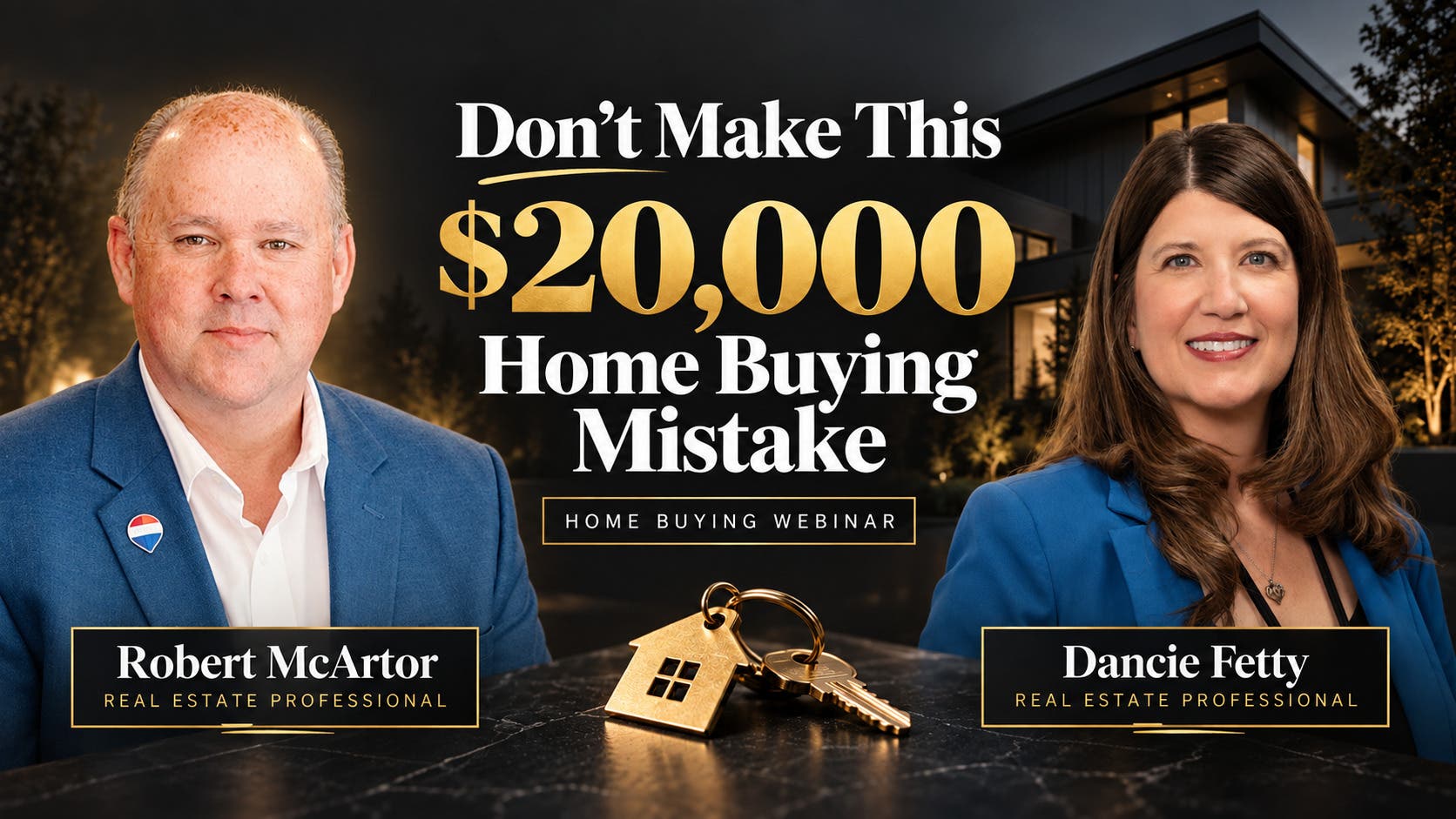 LIVE WEBINAR - $20,000 Home Buyer Mistake You Can't Afford To Make!
