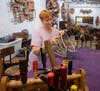 Watch Tina weave and find out what inspires her work!