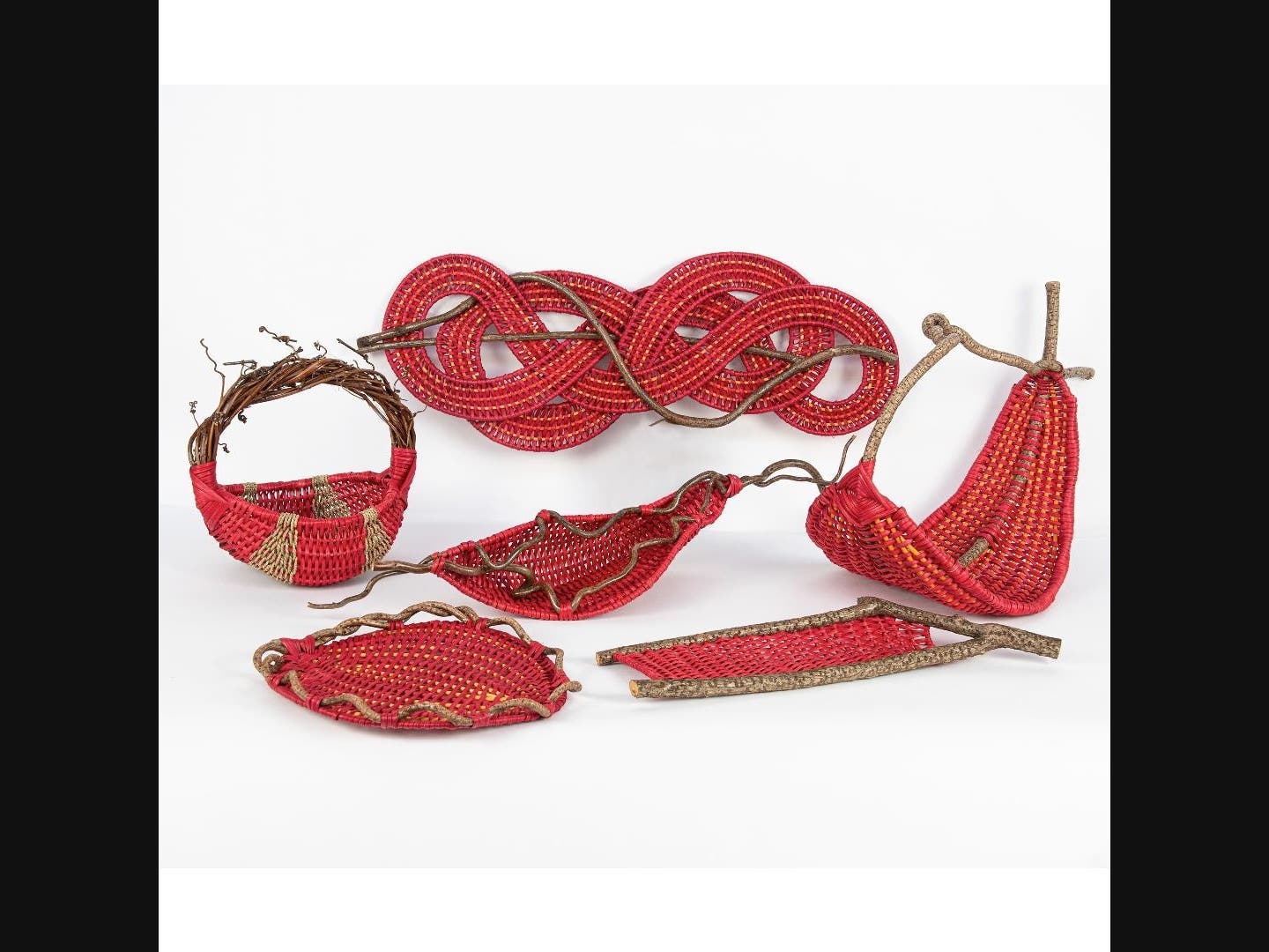 
So many eye- catching handwoven baskets & more to choose from!
