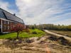 Husky Meadows farm Norfolk spring planting greenhouse post and beam construction