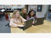 RBR female tech students worked together to win mayor cybersecurity essay contest-- subject self driving cars
