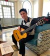 RBR junior John Simone is the first RBR student accepted into the prestigious NJMEA Honors Guitar Ensemble