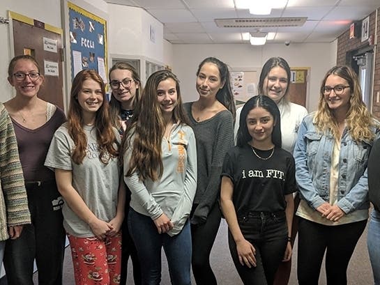 RBR photo majors whose work were commended at the Ocean County Camera Contest