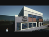 Architect’s rendering of the new Steuerle building
