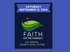 The 6th Annual Faith on the Fairway Golf Outing is on Saturday, September 12, 2026, from 7 a.m. to 3 p.m. at Foss Park Golf Course, North Chicago, Illinois.