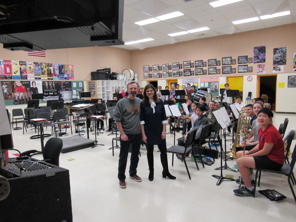 Congresswoman Haley Stevens Visits Boulan Park Middle School Troy, MI