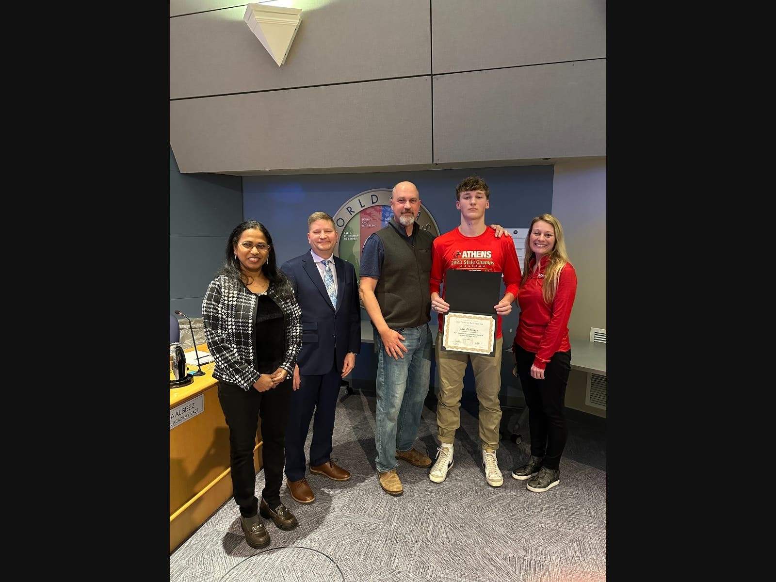 Troy School District Recognizes All State Athletes | Troy, MI Patch