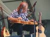 David Lindley lays down some licks on his Hawaiian lap steel guitar.