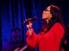 Jazz singer Claudia Acuña performing live.