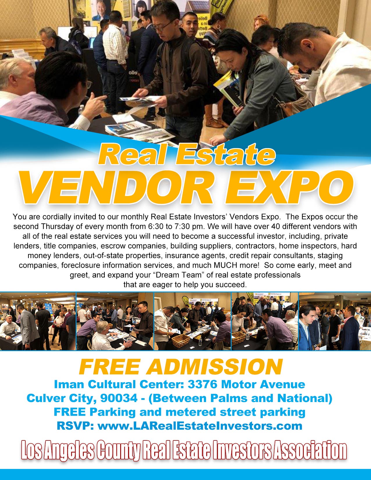 Sep 8 Real Estate Investing Vendors Expo Culver City, CA Patch