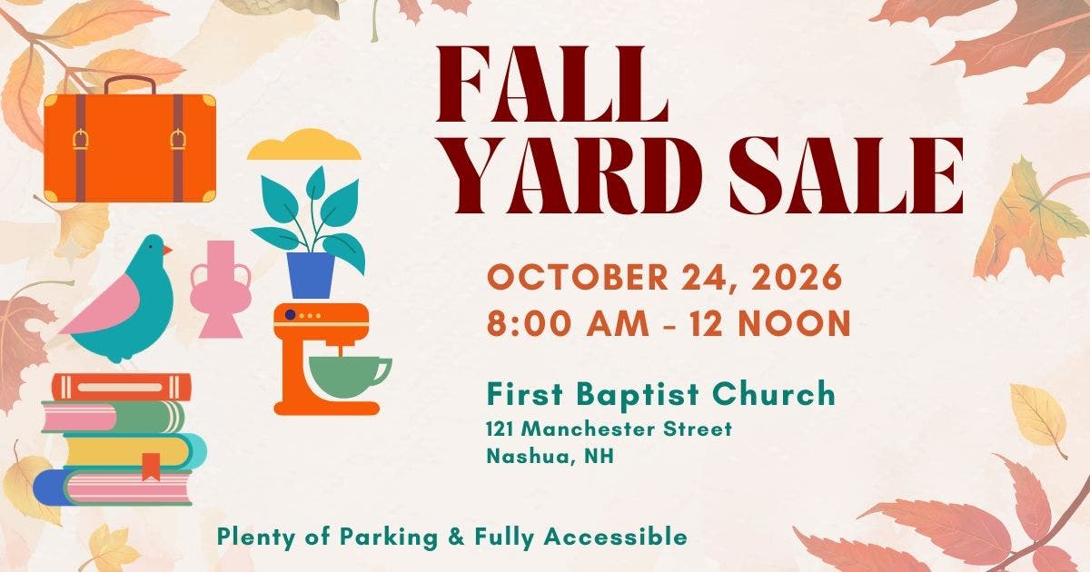 Fall Yard Sale