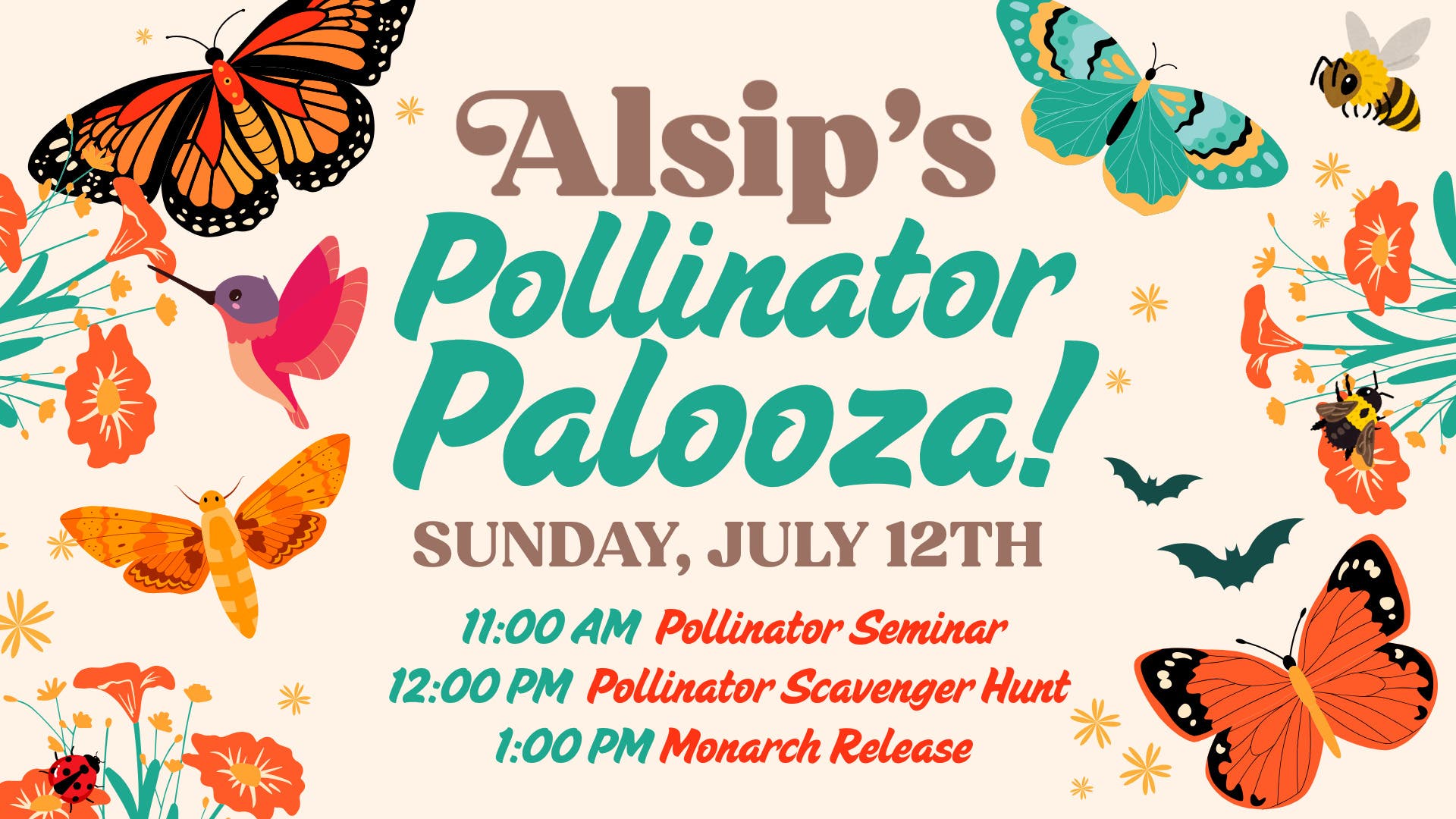 Pollinator Palooza - Monarch Butterfly Release