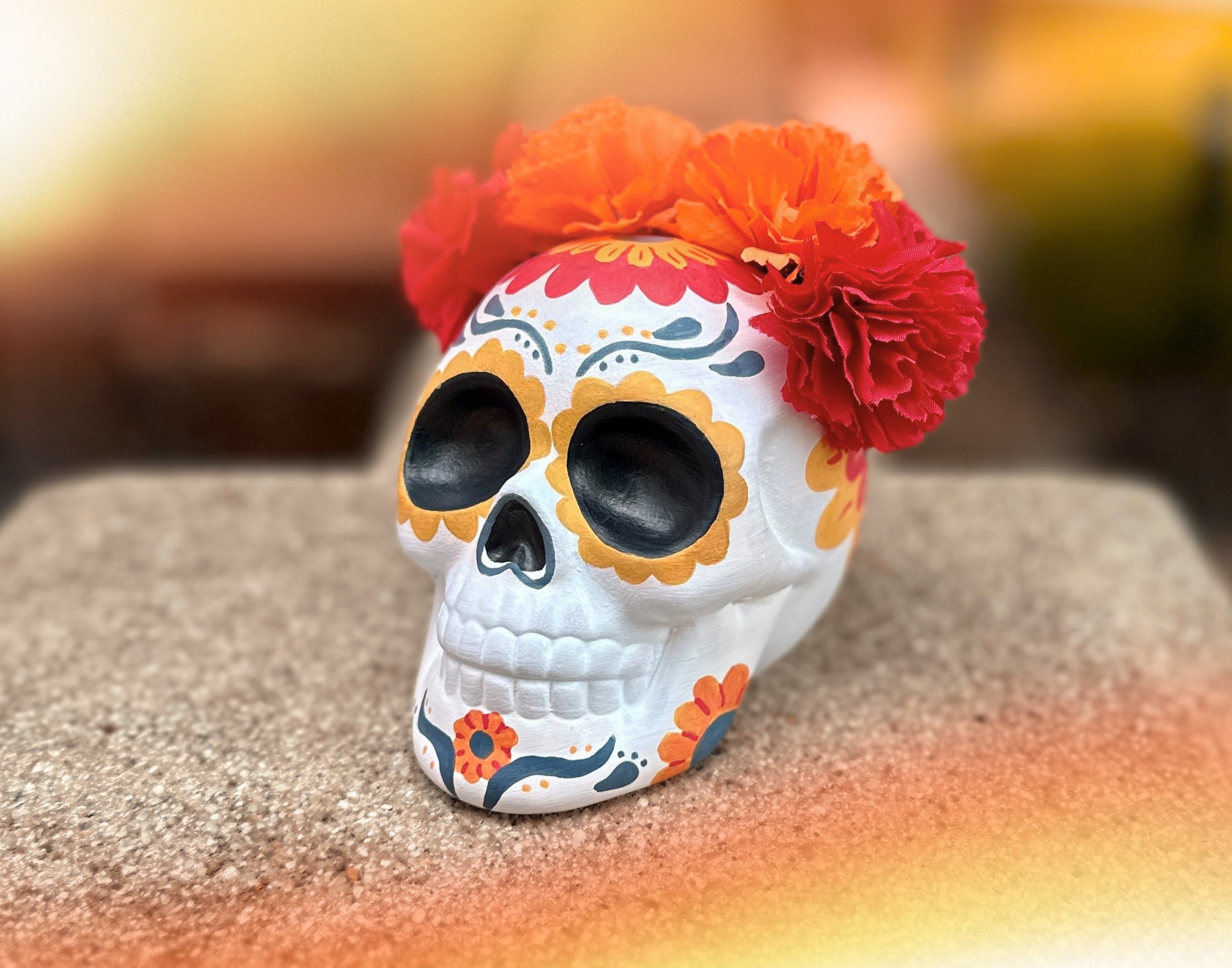 Sugar Skulls for Dia de los Muertos