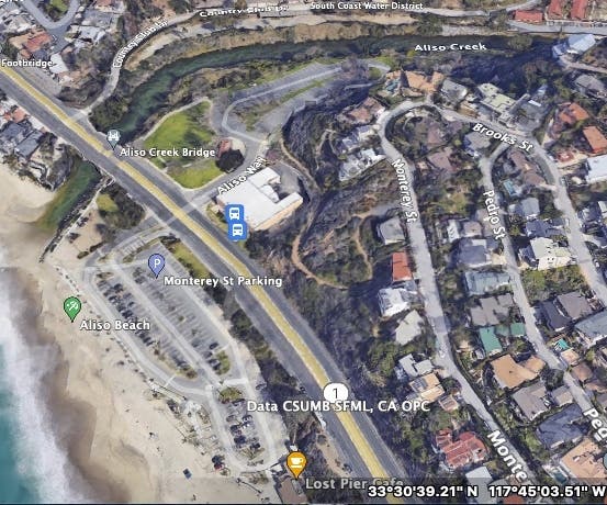 Aliso Creek Lower Reach & Beach