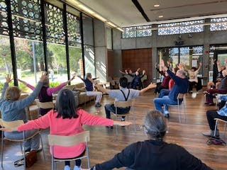 Chair Yoga Sat May 2nd 11AM - Free