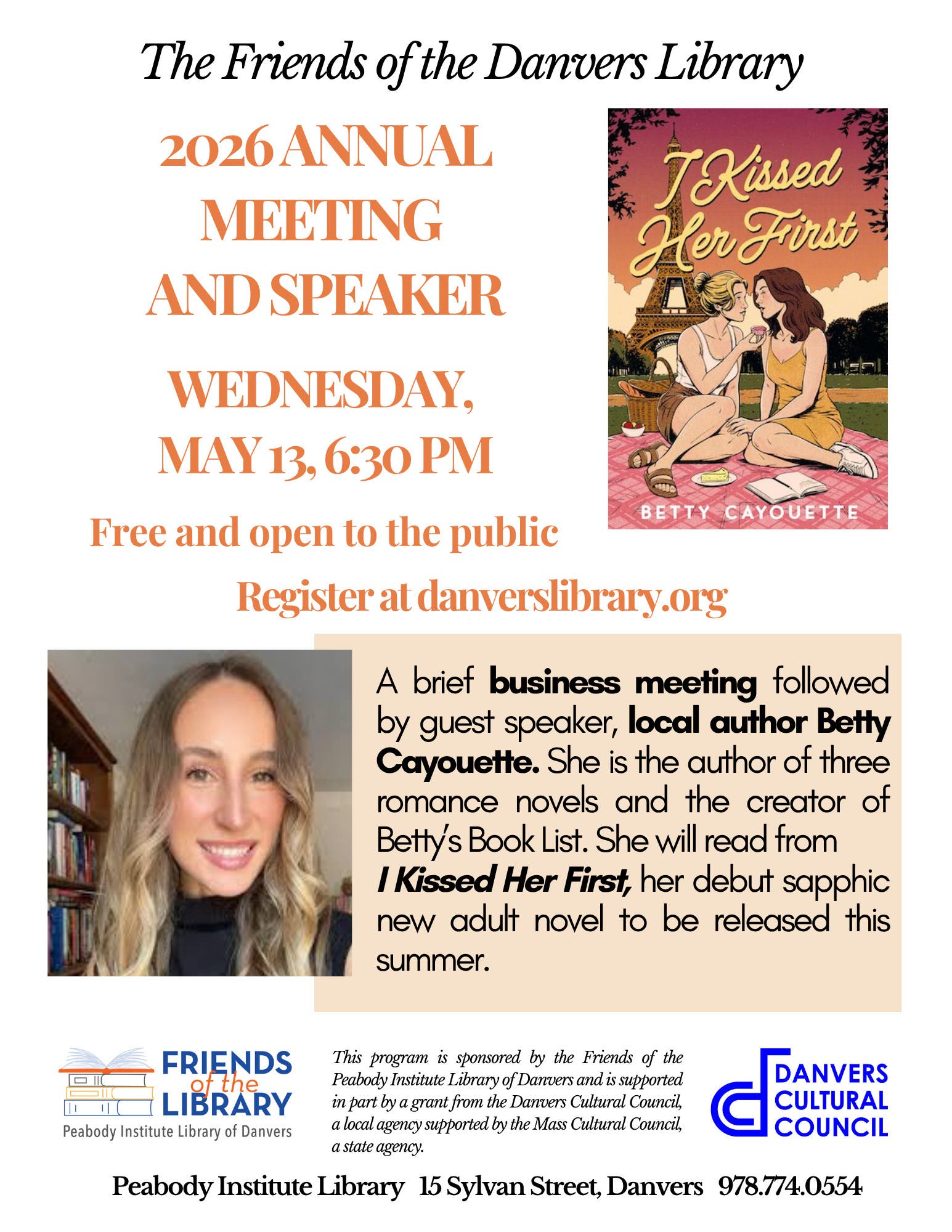 Friends of the Library Annual Meeting