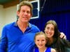 Alexa Adelman,last year's 10 year-old girls winner with her dad & sister.