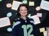 2019 Symetra Heroes in the Classroom honoree Traci Brewster following her surprise presentation at Issaquah Middle School.