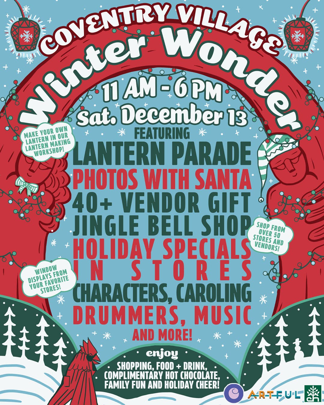 Coventry Village Winter Wonder & Lantern Festival