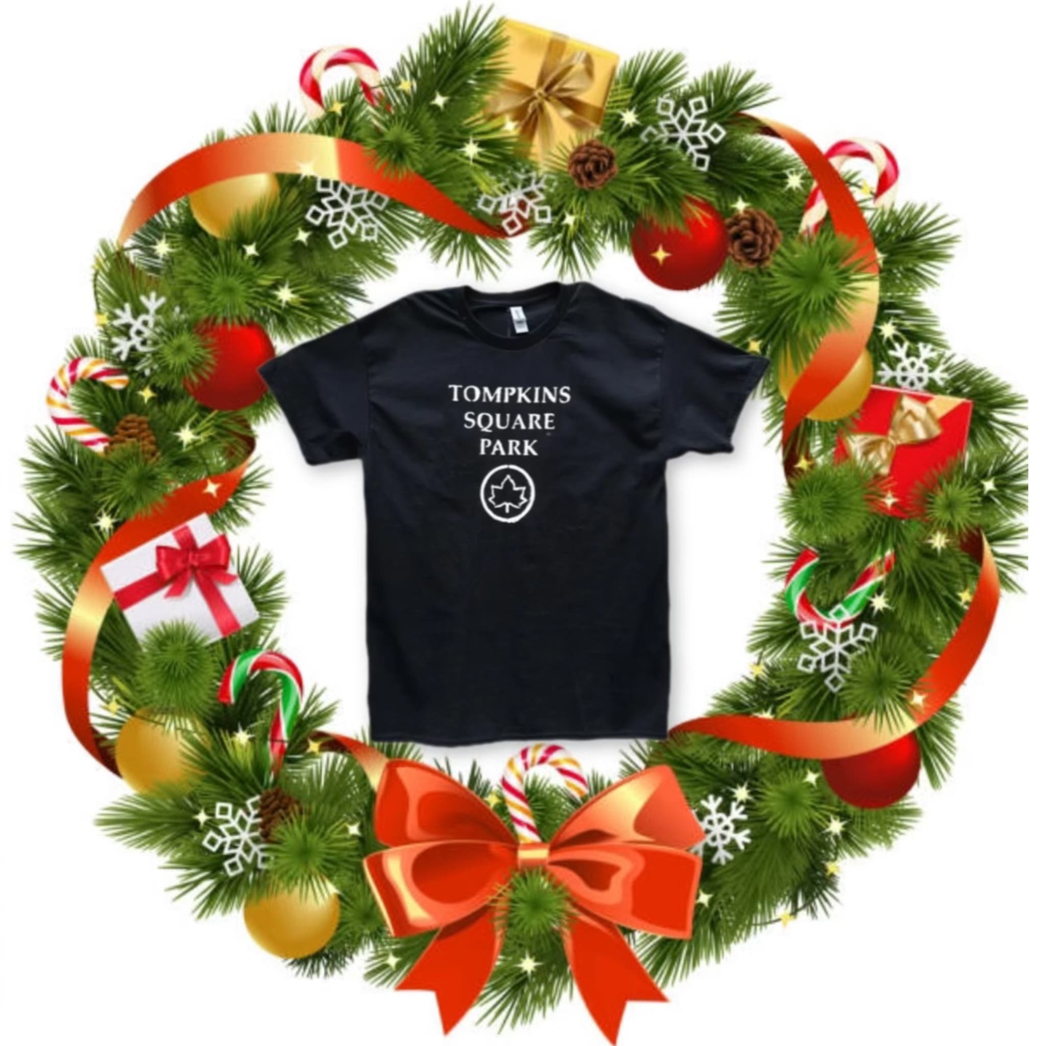 Tompkins Square Park t - shirt Holiday Sale