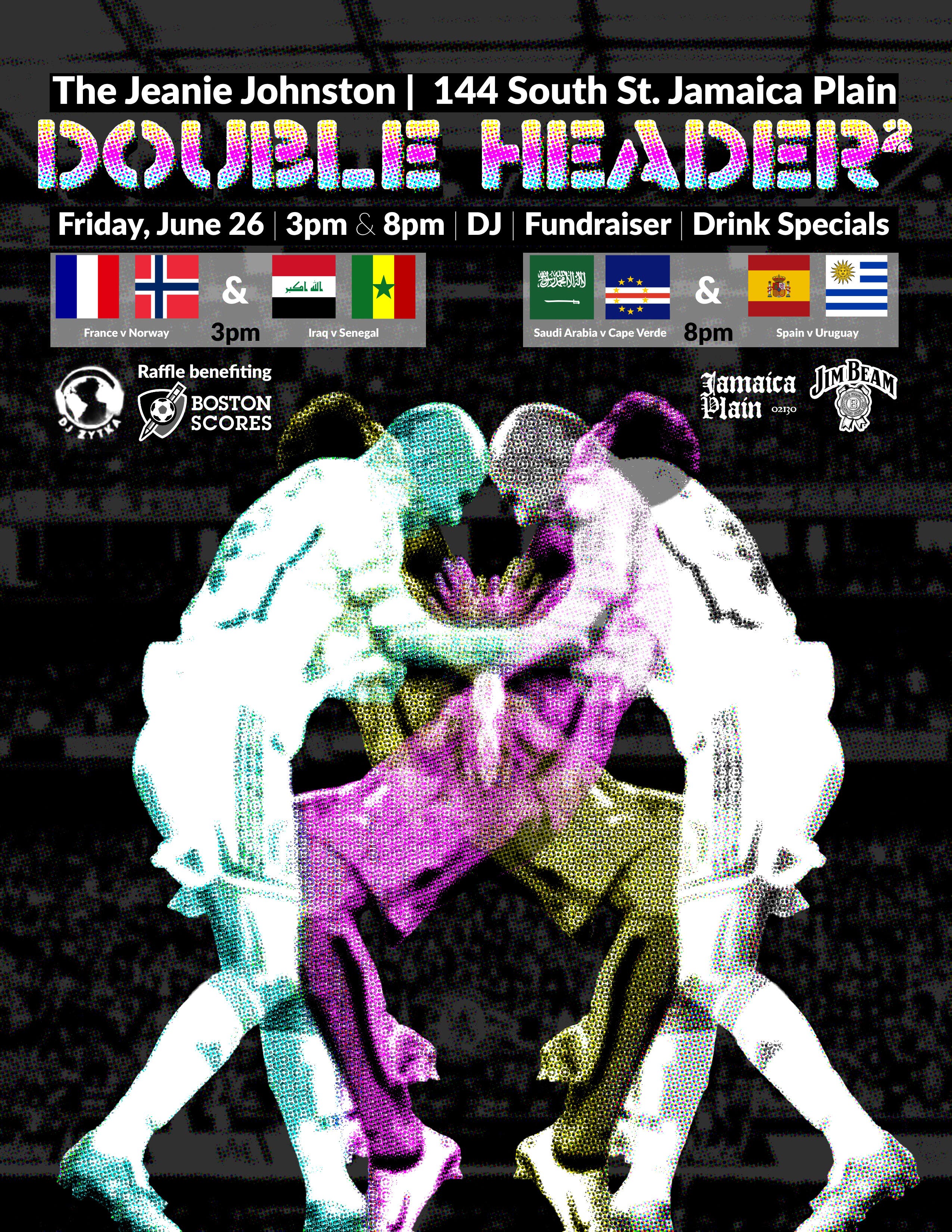 World Cup Double Header² Wath Party