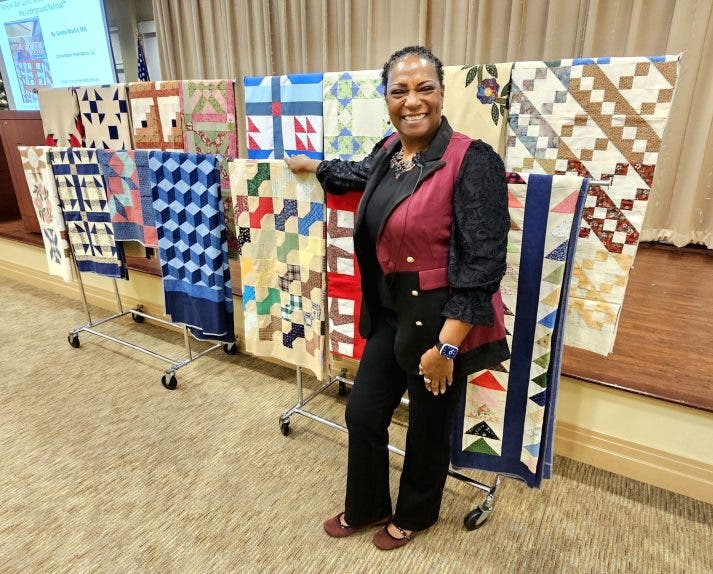Geneva church event reveals secret Underground Railroad  messages hidden in pre-Civil War quilts  