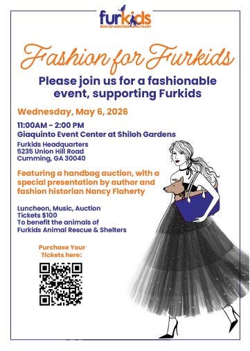 Fashion For Furkids Returns May 6 with a Spring Luncheon and Designer Handbag Auction