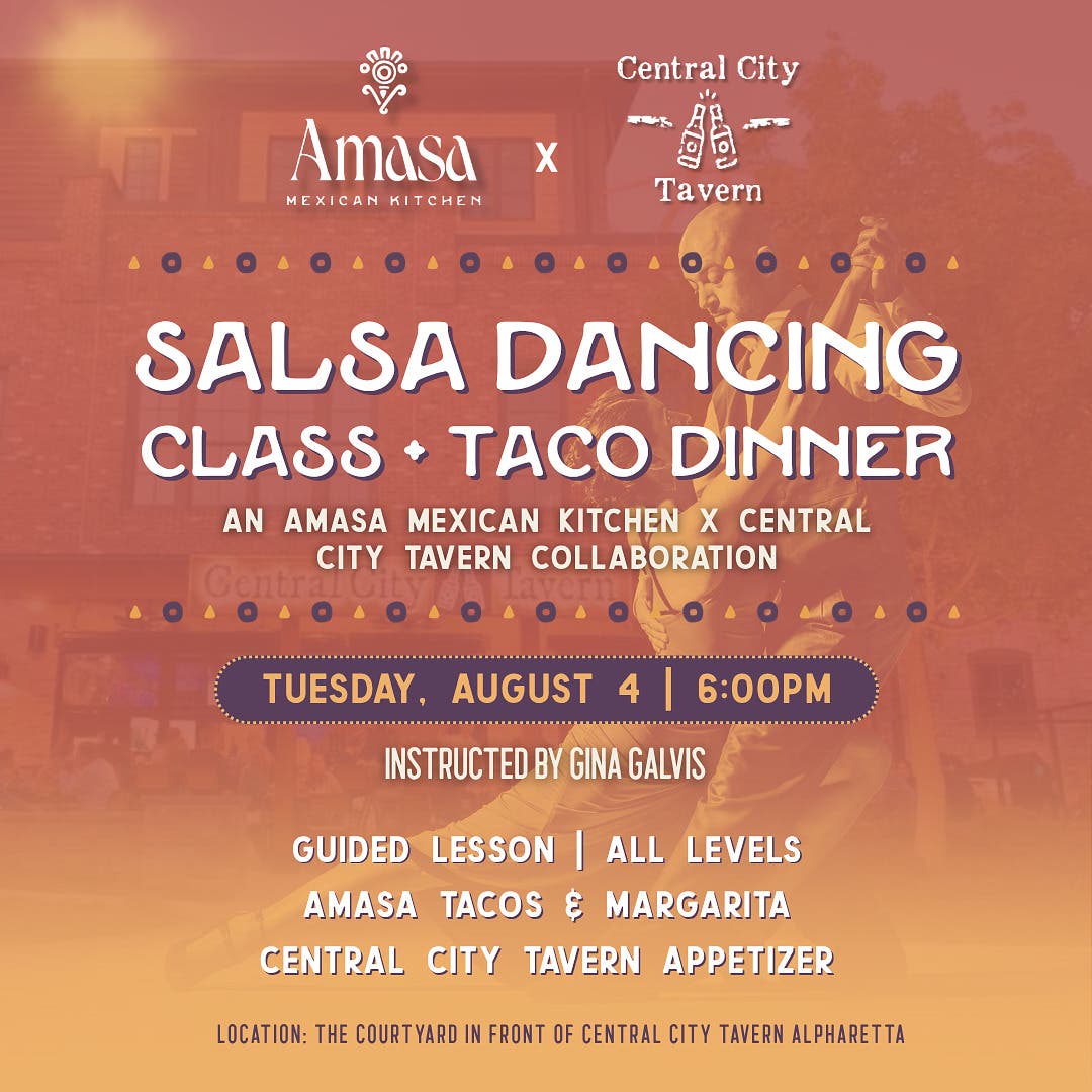 Amasa Hosts Salsa Dancing Class & Taco Dinner